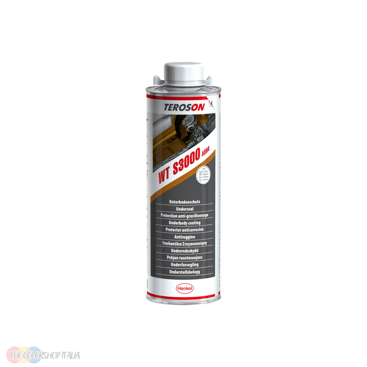 Antirombo all'acqua Teroson WT S 3000 Aqua per l'insonorizzazione della scocca dell'auto
