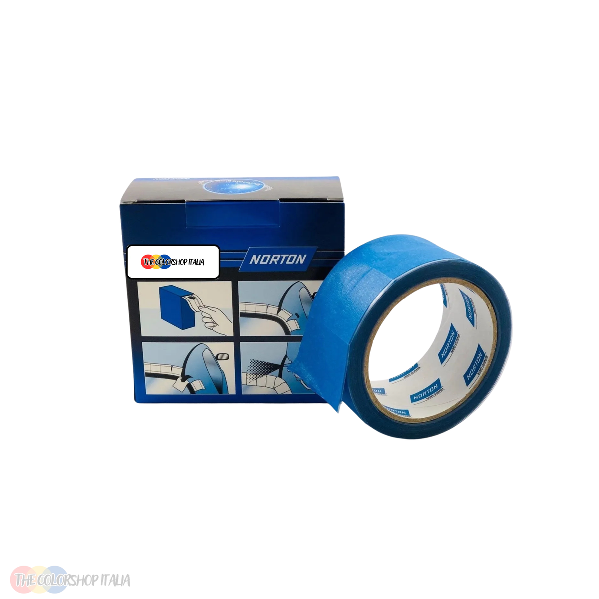 Nastro Norton Trim Masking Tape per mascherare le guarnizioni durante la verniciatura auto