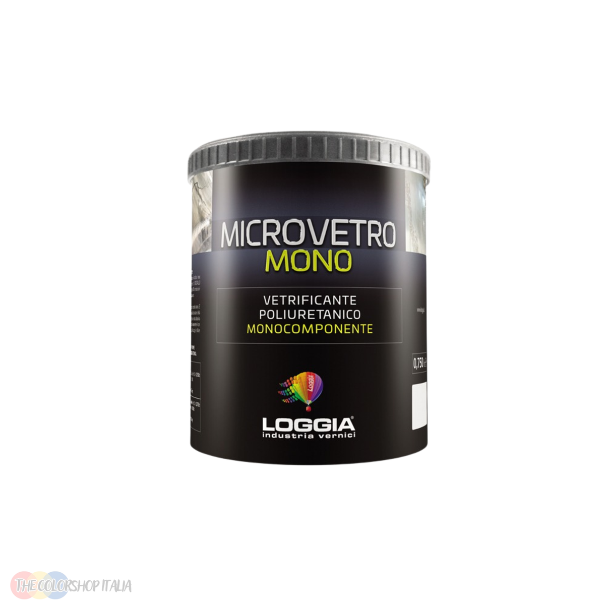 Finitura protettiva trasparente monocomponente Loggia Microvetro Mono per interni