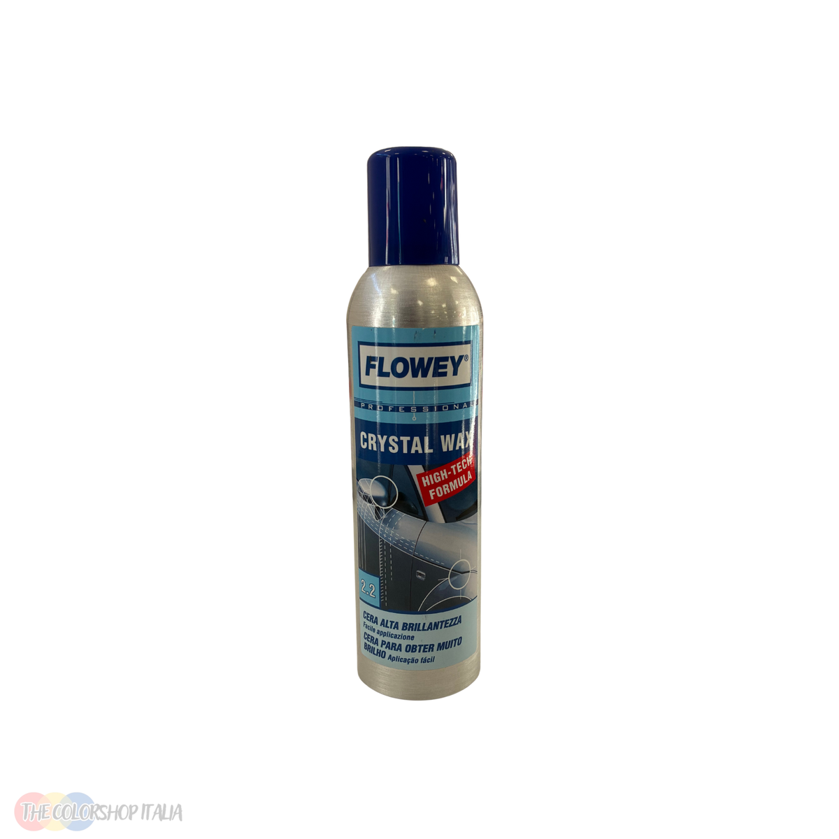 Cera protettiva Flowey Crystal Wax per cristalli auto, favorisce lo scorrimento dell'acqua