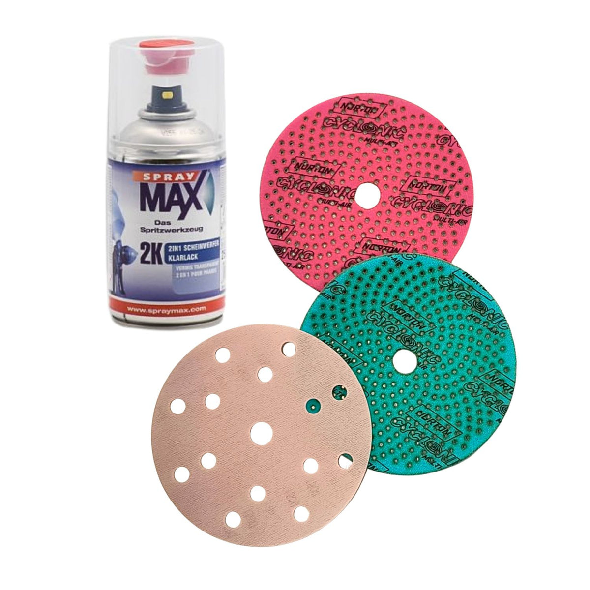 Kit Rinnova Fari TheColorShop per ripristinare e proteggere i fari dell'auto opacizzati