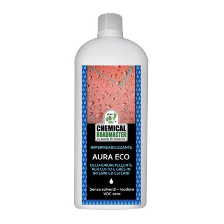 Impermeabilizzante ecologico Chemical Roadmaster Aura Eco per pavimenti in cotto interni ed esterni