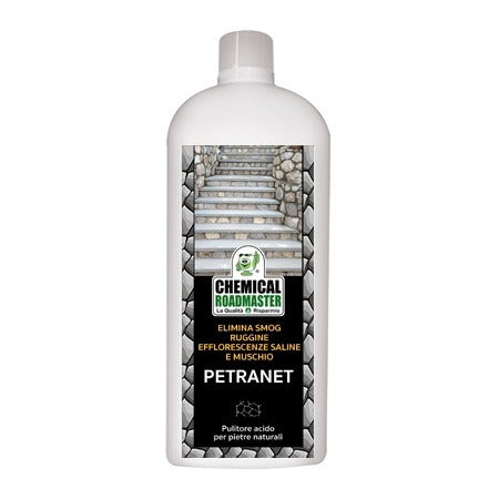 Pulitore acido Chemical Roadmaster Petranet per superfici in pietra naturale