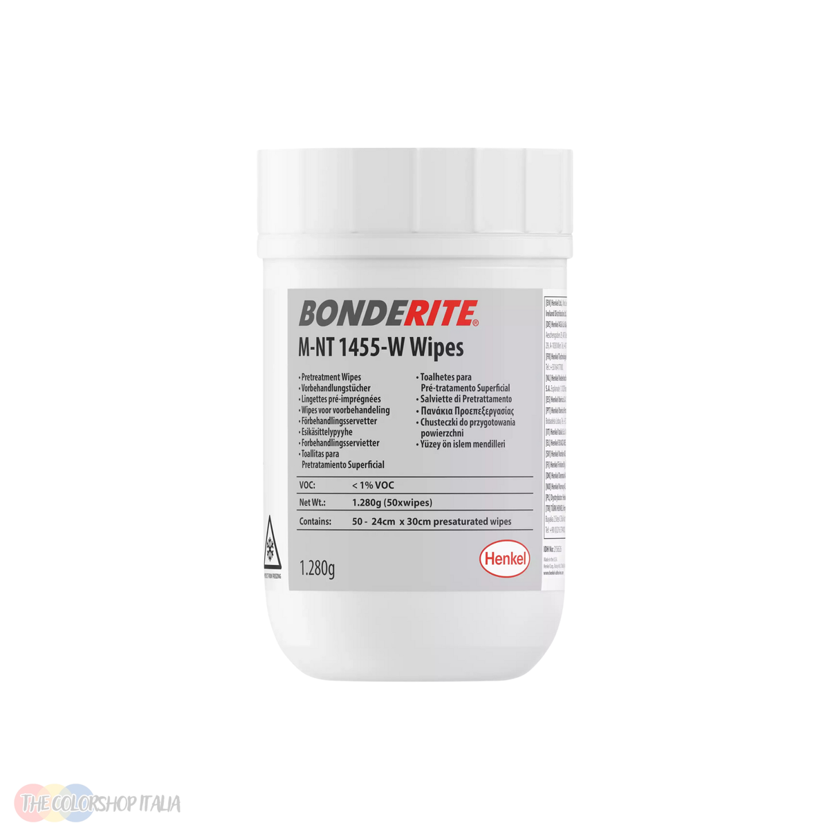 Salviette Bonderite M-NT 1455-W per la preparazione e la conversione delle superfici metalliche