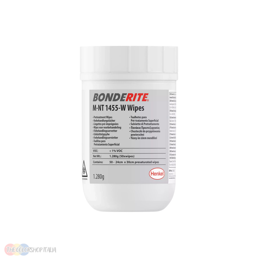 Salviette Bonderite M-NT 1455-W per la preparazione e la conversione delle superfici metalliche