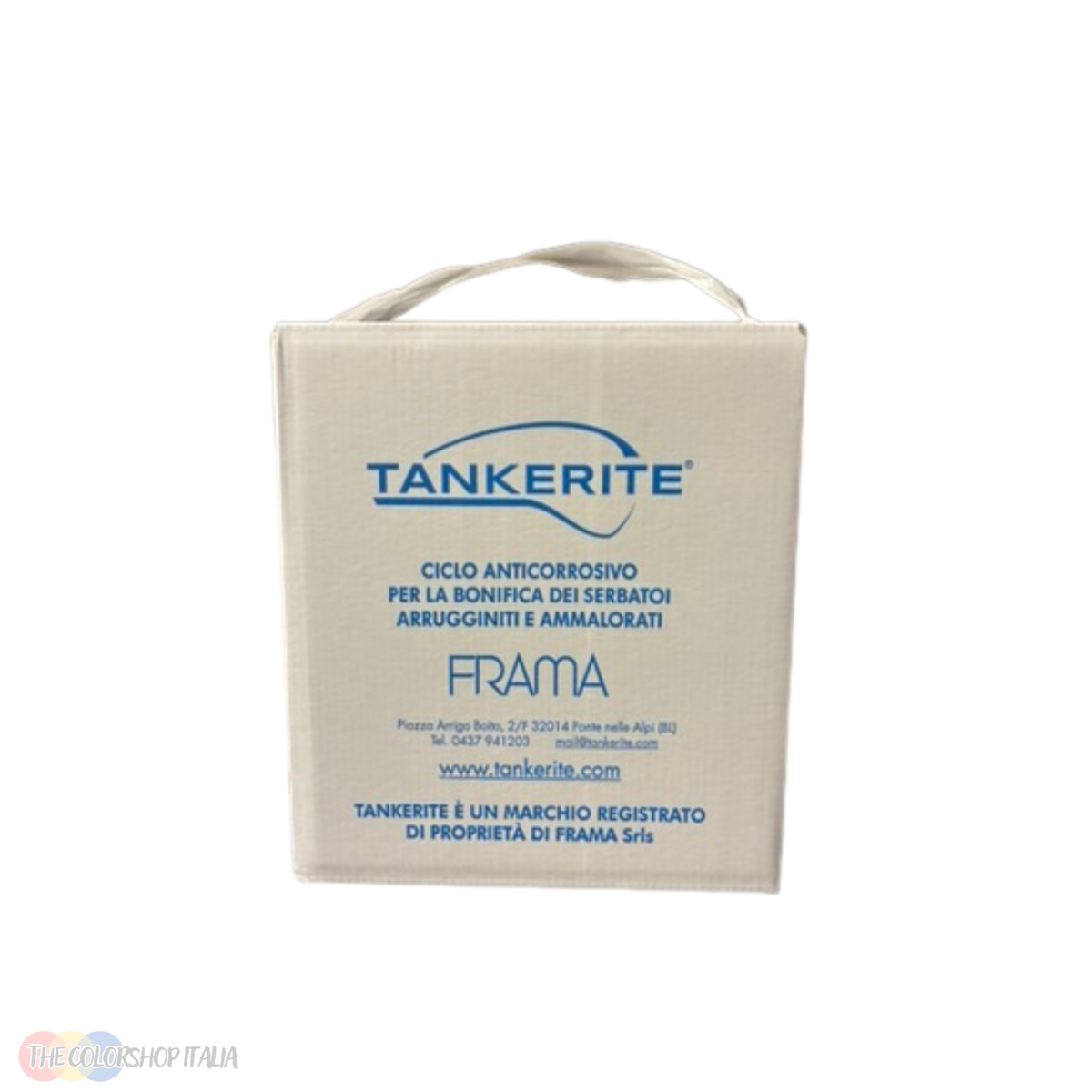 Kit Frama Tankerite Gum di misura media per il risanamento interno dei serbatoi fino a 25 litri