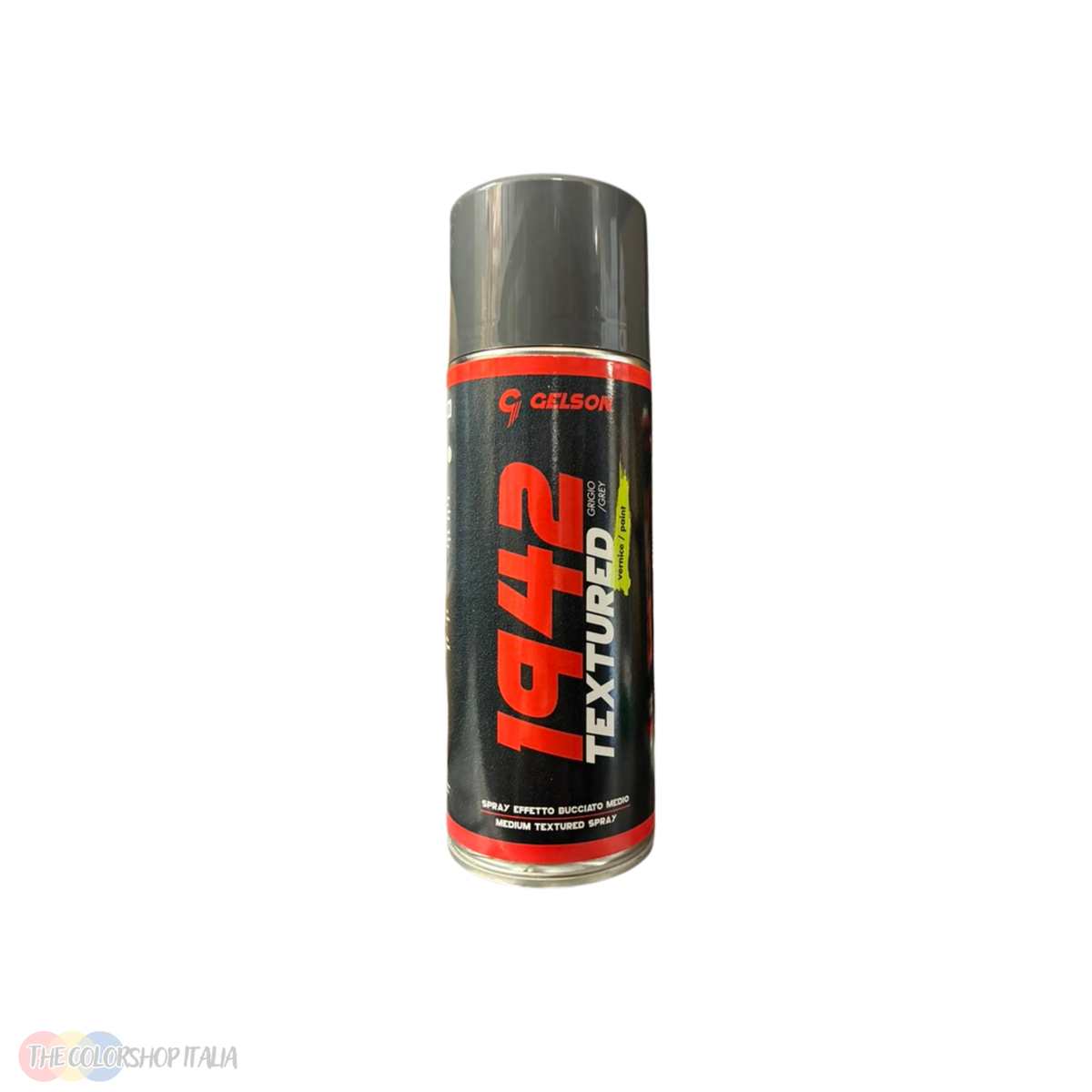 Spray texturizzato Gelson 1942 a grana media, grigio, per il ripristino di superfici strutturate