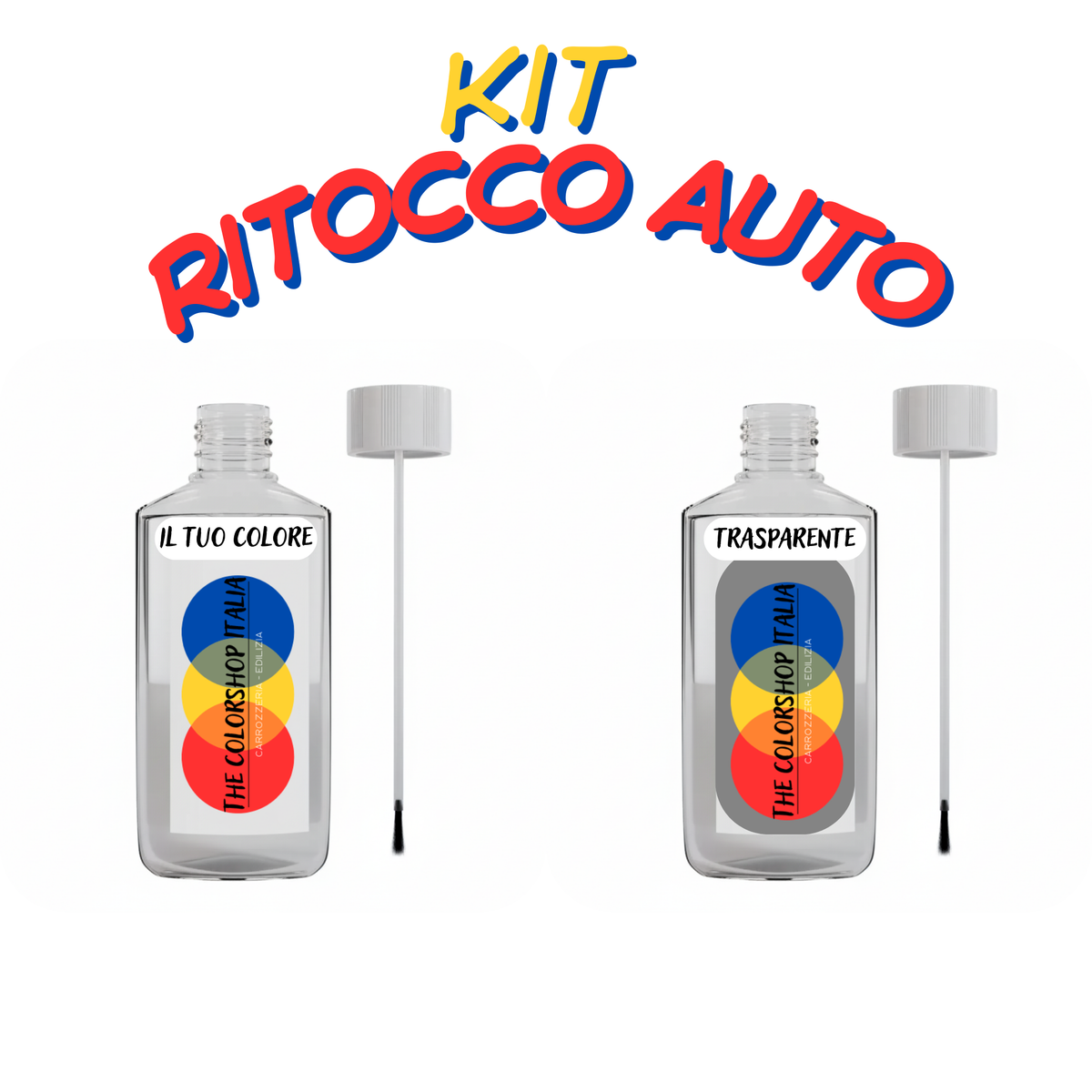 Stick e applicatori TheColorShop per il ritocco puntuale dei graffi sulla carrozzeria — immagine 1 di 2