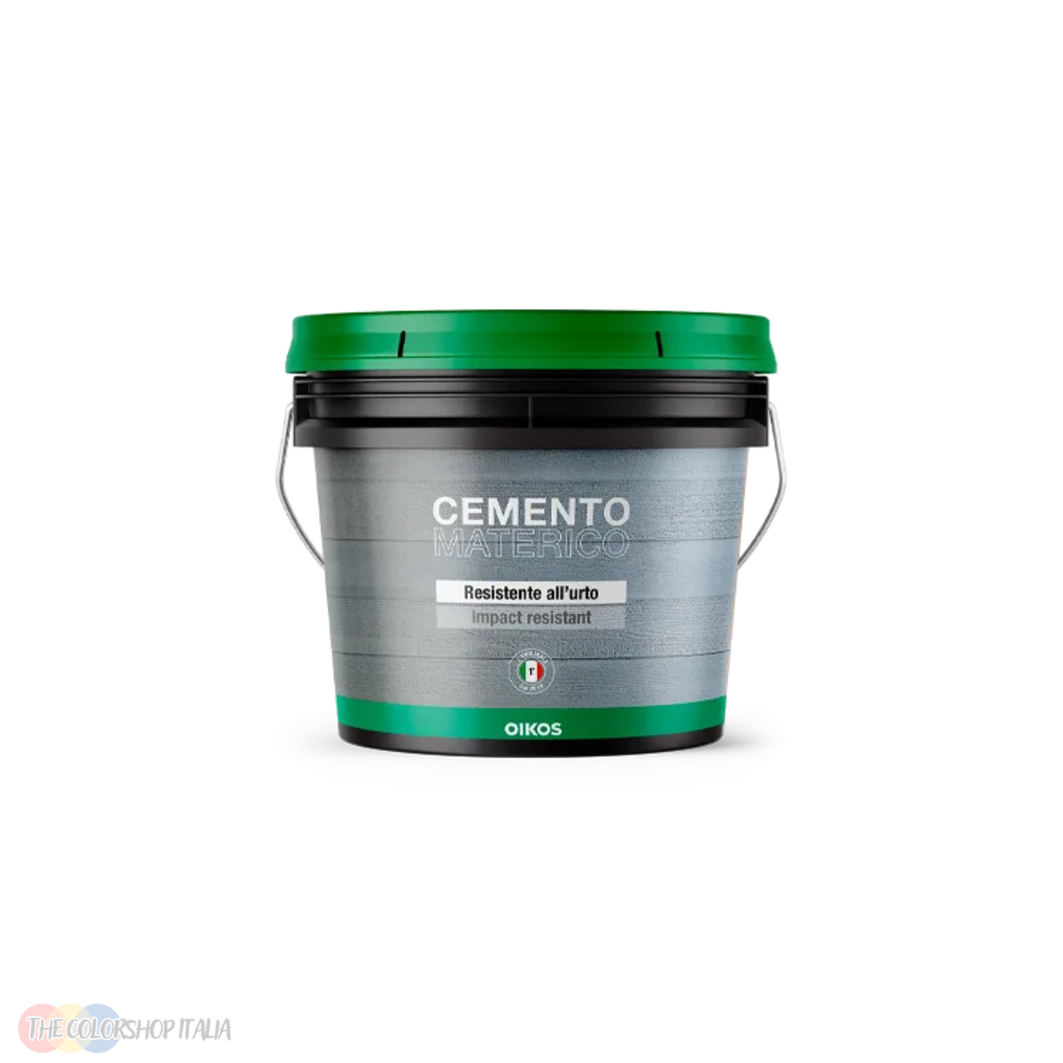 Decorativo materico a base calce Oikos Cemento Materico per pareti interne effetto cemento — immagine 1 di 3
