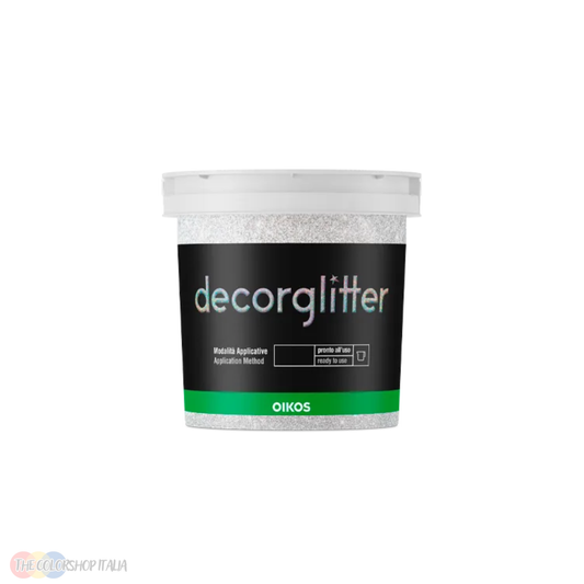 Glitter in gel Oikos Decorglitter da disperdere nella pittura per finiture decorative — immagine 1 di 2
