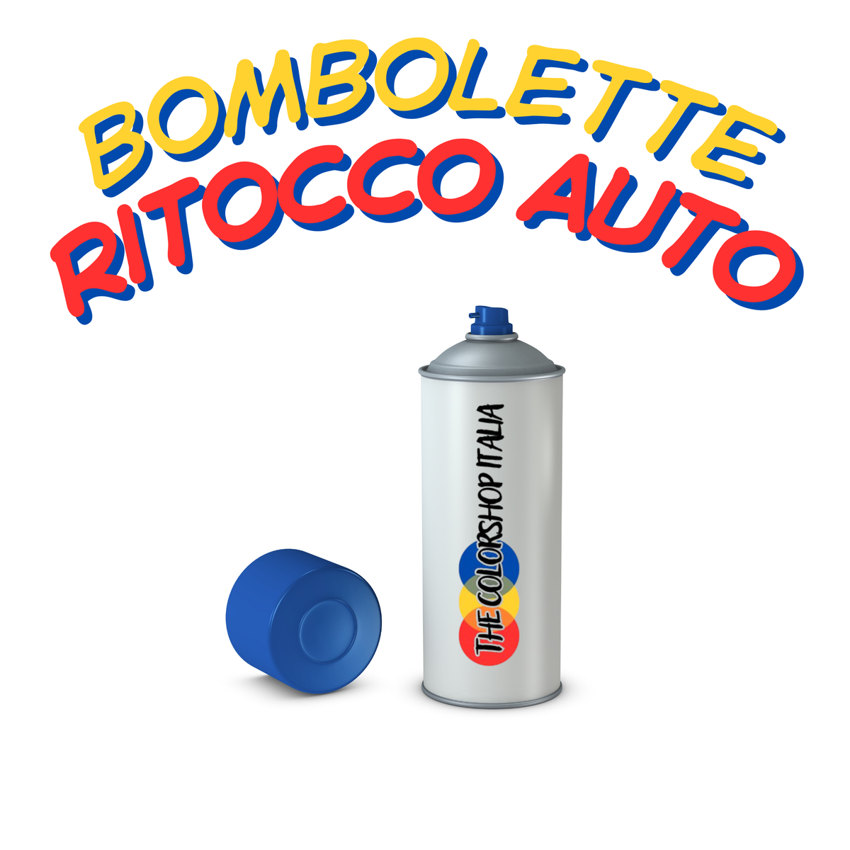 Bombolette e kit spray TheColorShop per il ritocco della carrozzeria nella tinta originale dell'auto — immagine 1 di 2