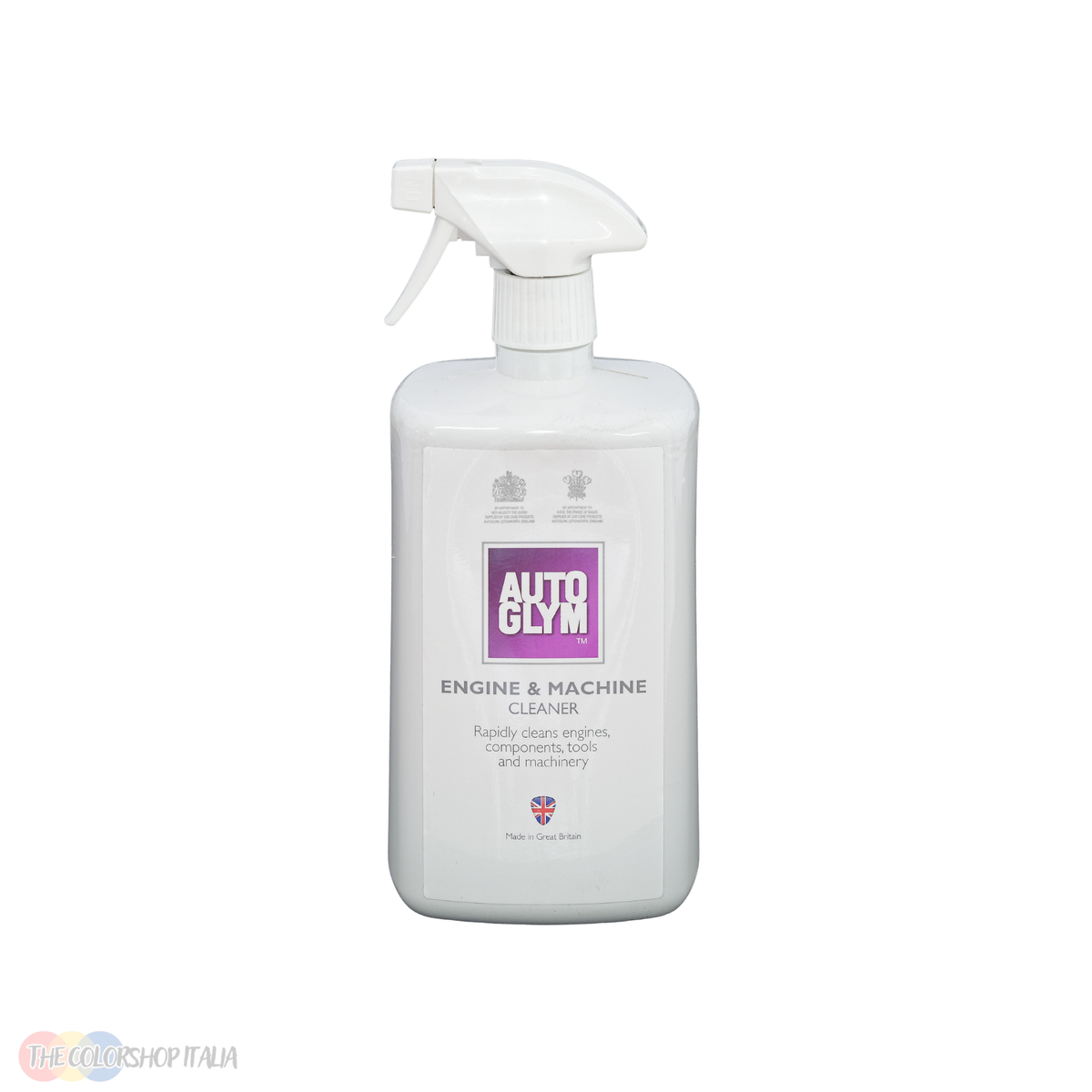 Pulitore Autoglym per motori e vani motore, scioglie oli e depositi senza aggredire i materiali