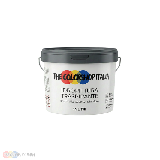 Pittura traspirante ad alta copertura TCS Shield TheColorShop per le pareti interne