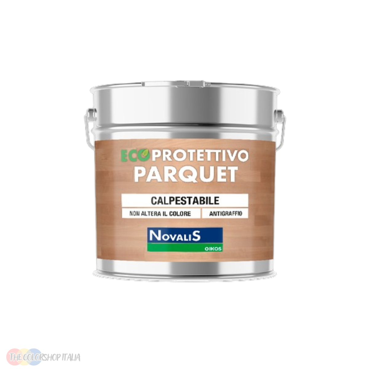 Ecoprotettivo Oikos calpestabile per la protezione trasparente del parquet