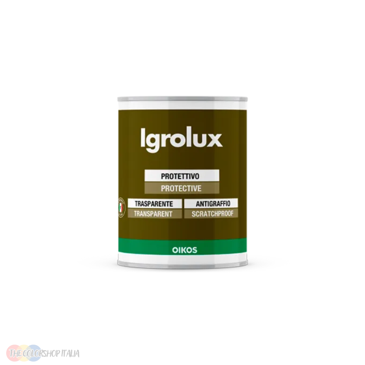 Protettivo trasparente Oikos Igrolux per la protezione delle finiture decorative interne