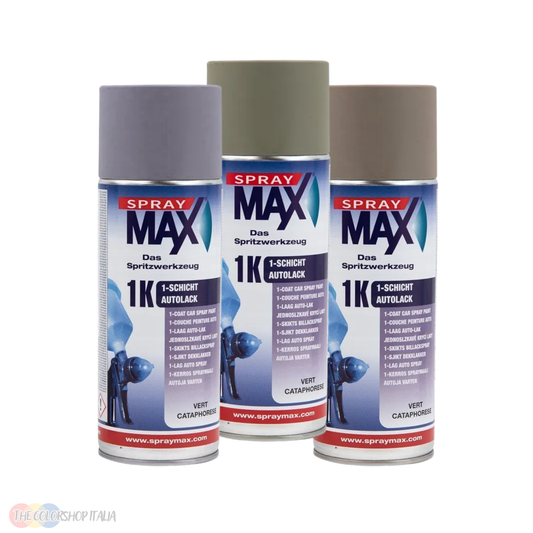 Spray opaco SprayMax per il ripristino del colore degli interni scocca e dei vani