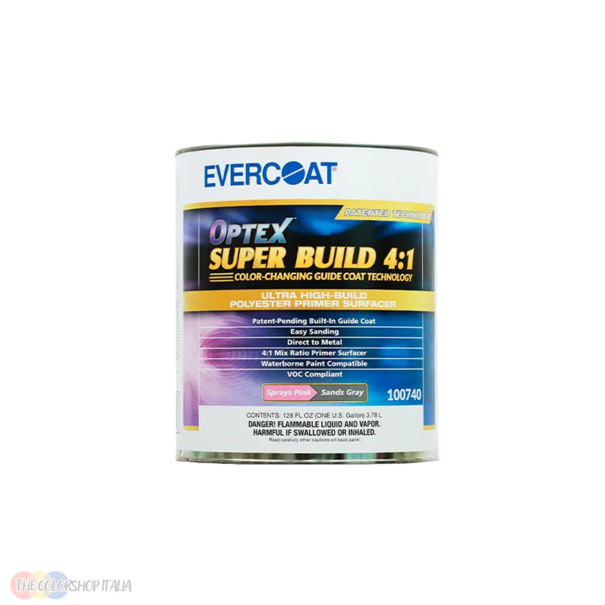 Fondo epossidico poliestere Evercoat Optex Super Build 4:1 ad alto riempimento
