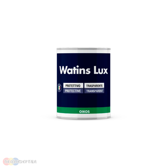 Protettivo trasparente Oikos Watins Lux per la protezione delle finiture decorative