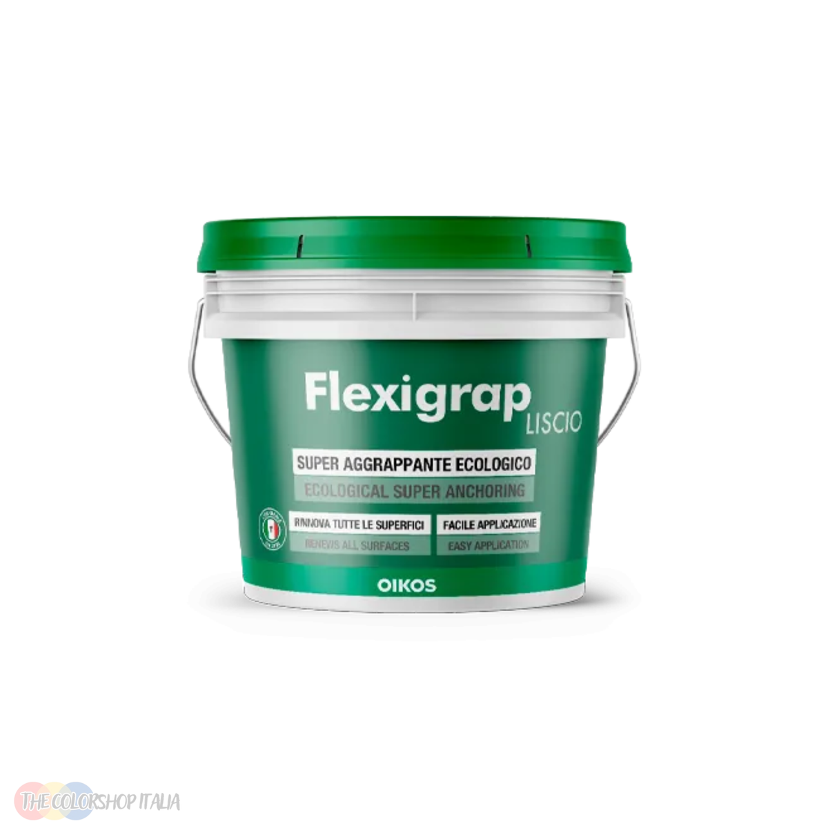 Fissativo super aggrappante Oikos Flexigrap per superfici interne difficili