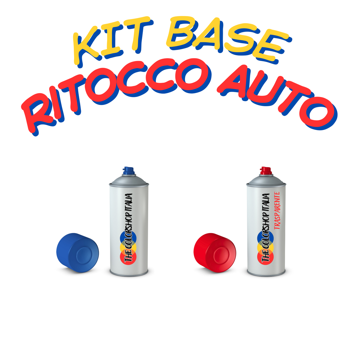 Bombolette e kit spray TheColorShop per il ritocco della carrozzeria nella tinta originale dell'auto — immagine 1 di 2