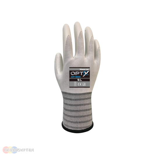 Guanti da lavoro Wonder Grip OP-650 Opty rivestiti in nitrile, resistenti a oli e grassi