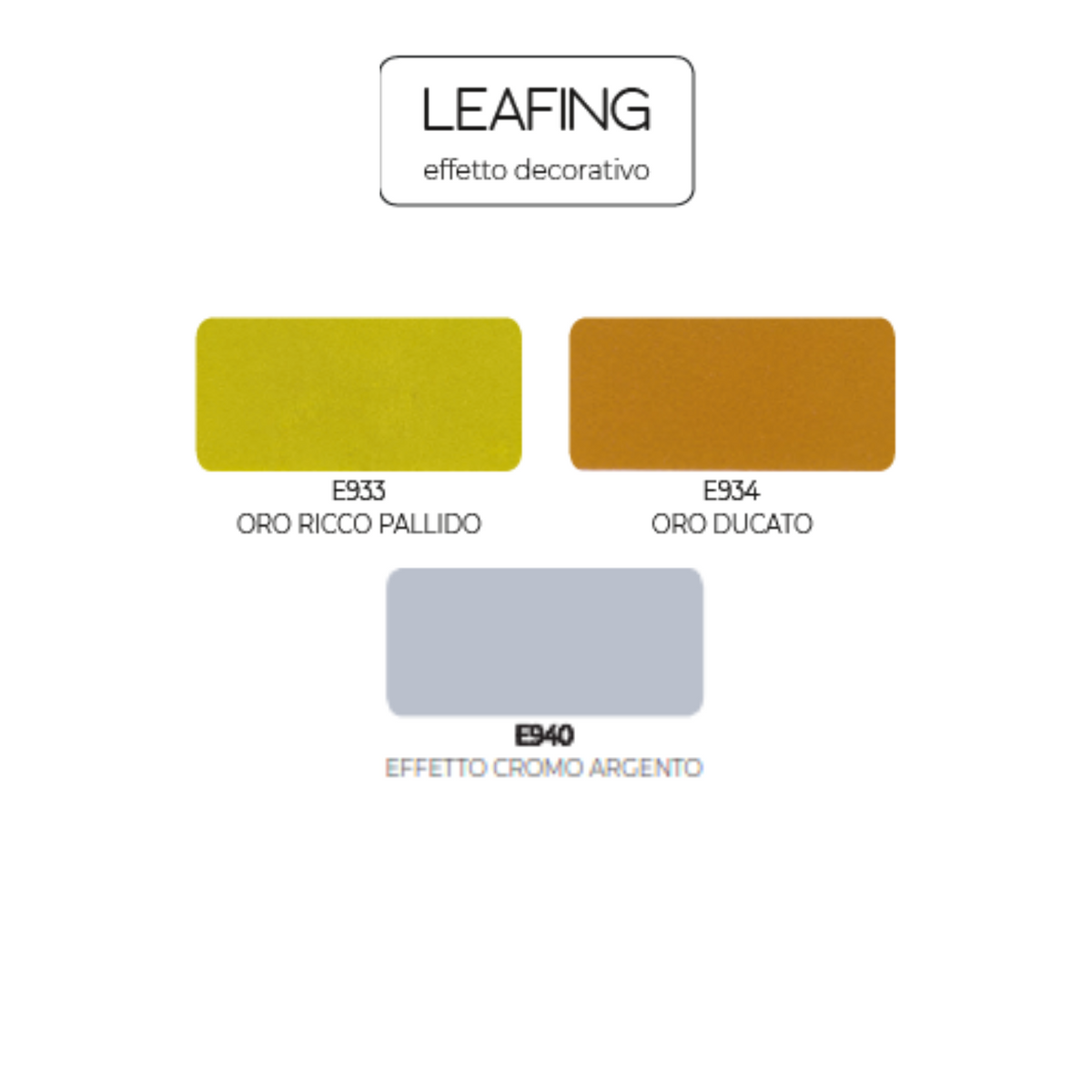 Finitura decorativa spray satinata Rolma Leafing per effetti metallici su superfici e dettagli — immagine 2 di 2
