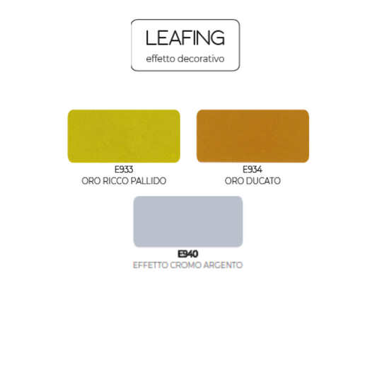 Finitura decorativa spray satinata Rolma Leafing per effetti metallici su superfici e dettagli — immagine 2 di 2