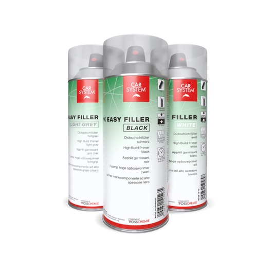Fondo spray ad alto spessore Car System Easy Filler per il riempimento di difetti superficiali