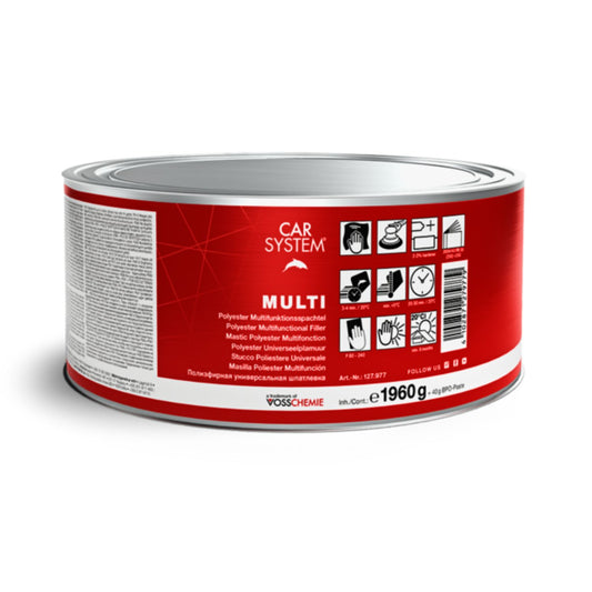 Stucco poliestere universale Car System Multi per le riparazioni correnti in carrozzeria