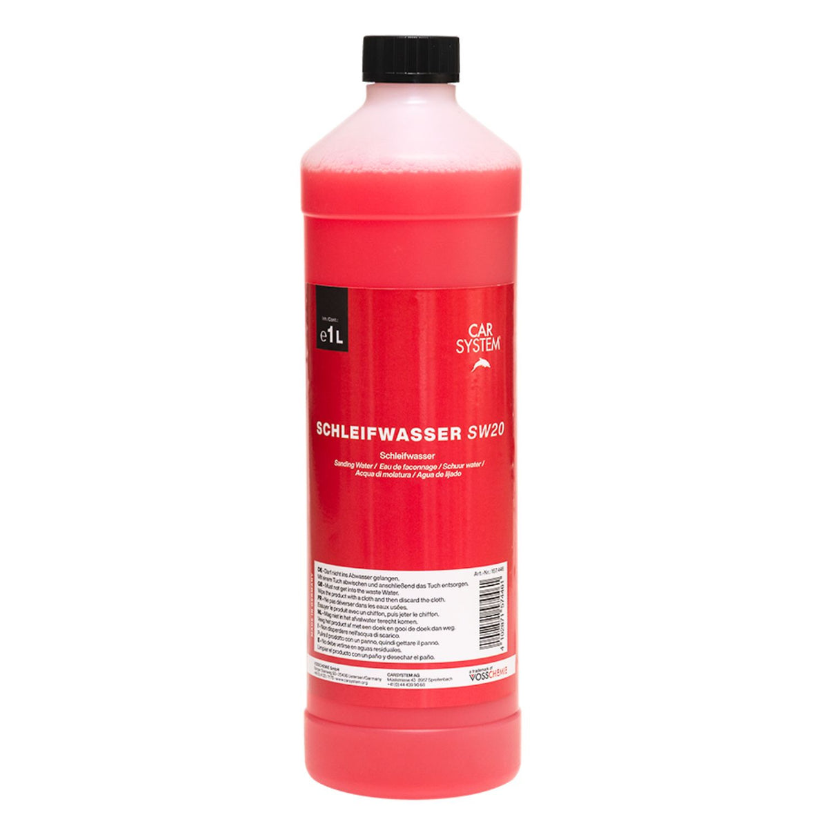 Liquido lubrificante Car System Sanding Water SW20 per la carteggiatura a umido degli abrasivi