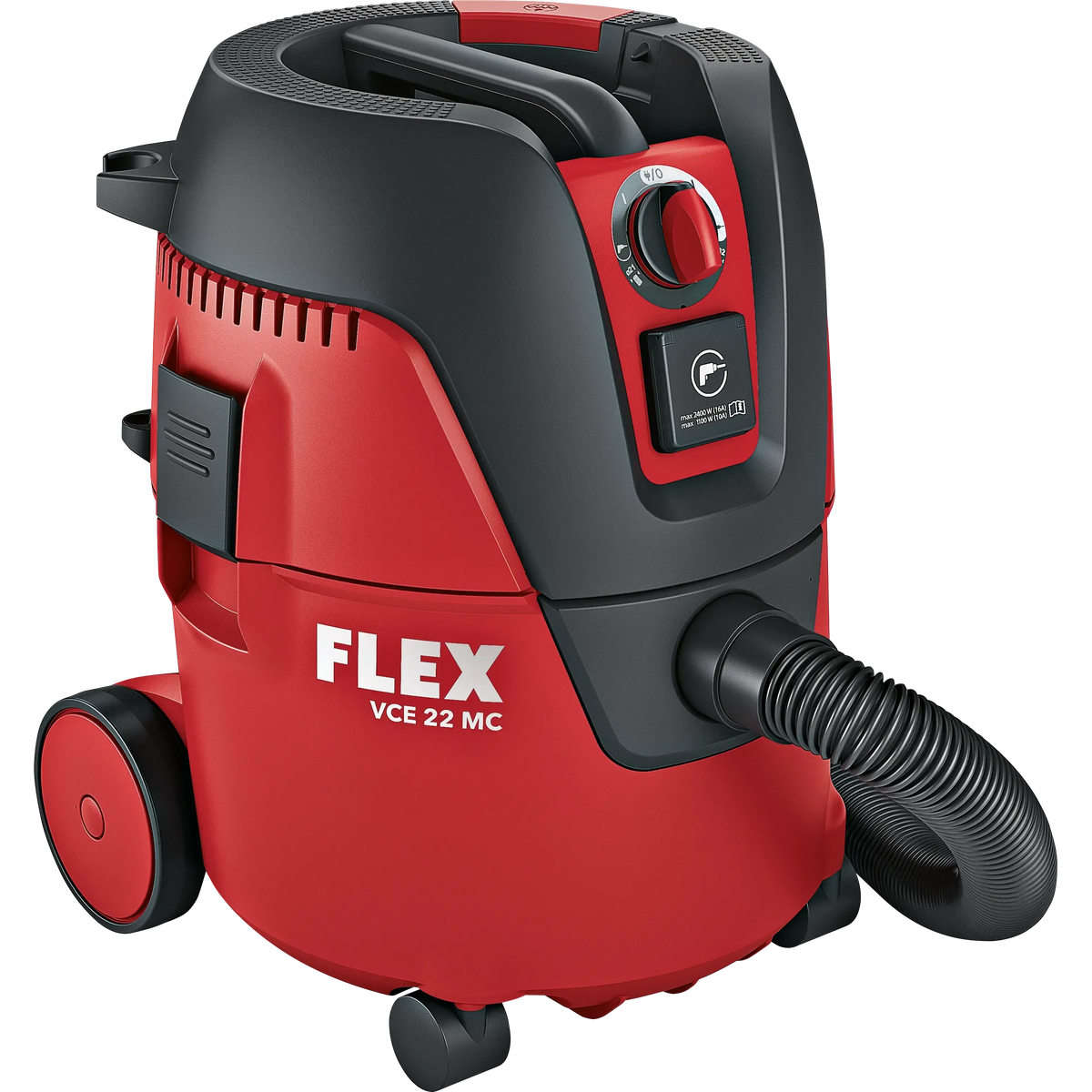 Aspiratore di sicurezza Flex VCE 22 M MC classe M da 20 litri e 1200 W con pulizia del filtro — immagine 1 di 2