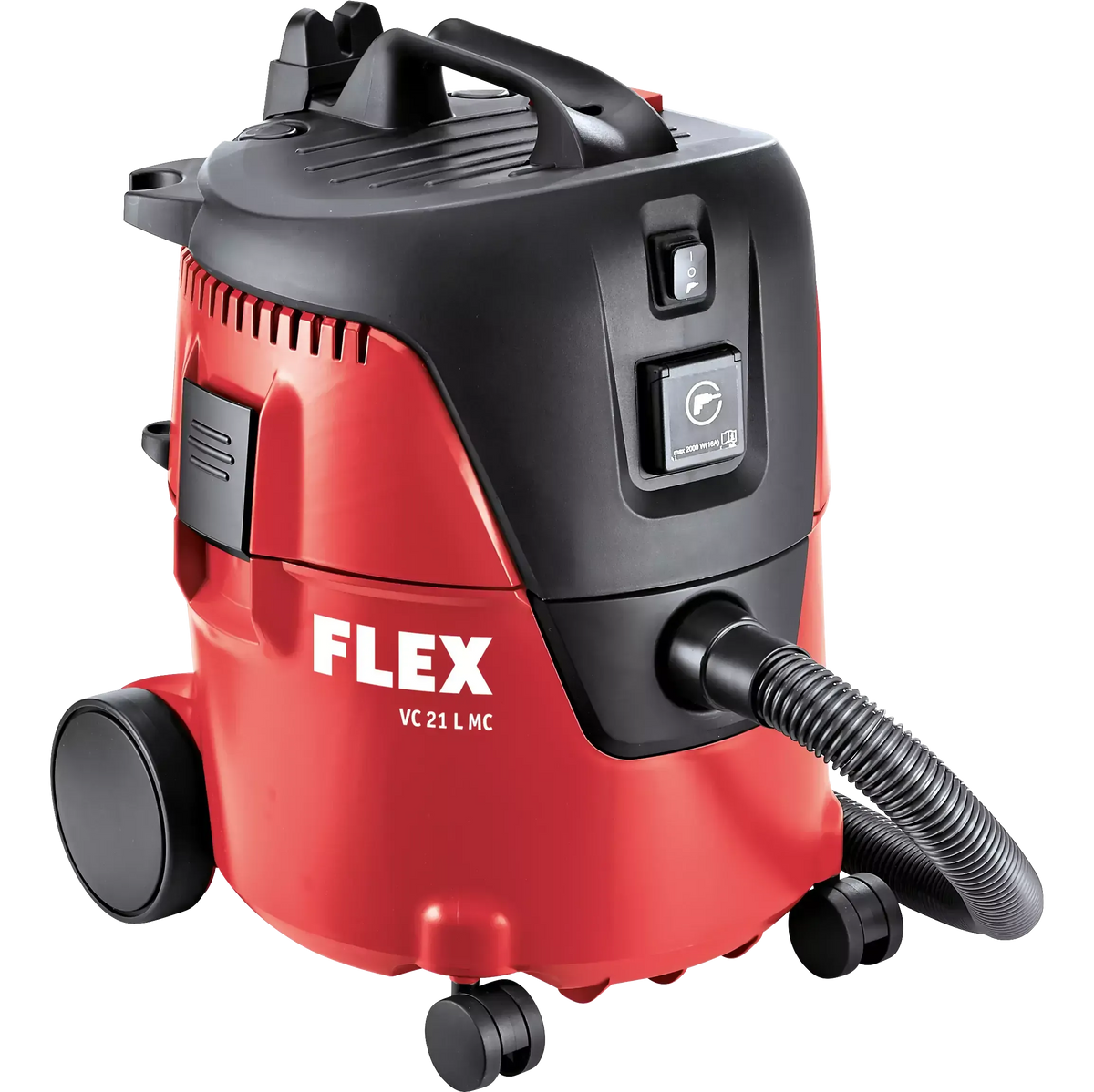 Aspiratore di sicurezza Flex VC 21 L MC classe L da 20 litri e 1000 W per polveri di carteggiatura