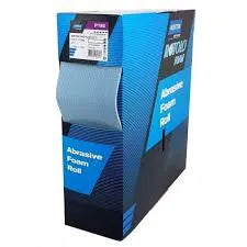Rotolo abrasivo Norton Foam Pro A975 su supporto in schiuma per carteggiatura di profili e curve