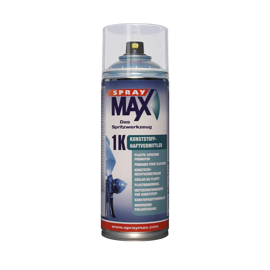 Primer spray monocomponente SprayMax per la preparazione di supporti in plastica