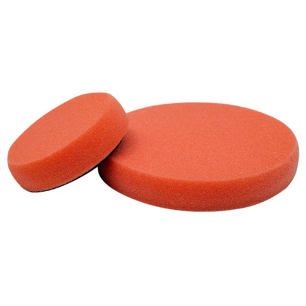 Tamponi lucidanti arancioni Car System da 85 mm per la lucidatura di precisione, 2 pz