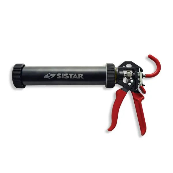 Pistola manuale professionale Sistar Manuseal 400 in metallo per sigillanti in cartuccia e sacchetto