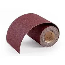 Minirotoli in carta abrasiva Norton A253 da 112 mm per carteggiatura manuale di superfici estese