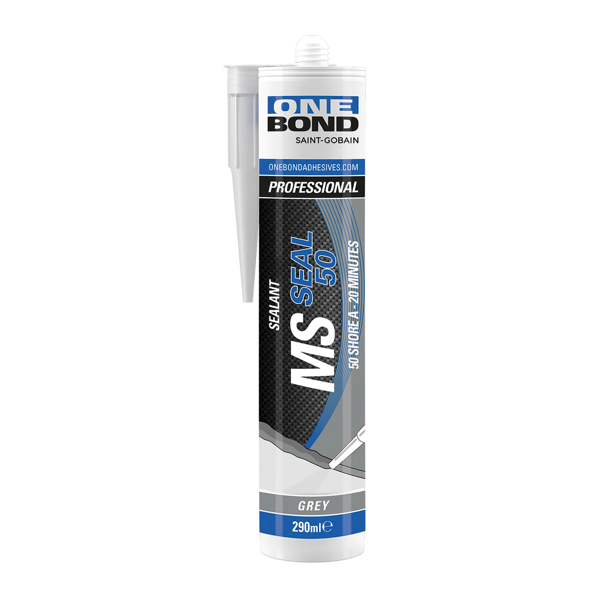 Sigillante ibrido MS polimero One Bond MS Seal 50 da 290 ml, multisuperficie e sovraverniciabile