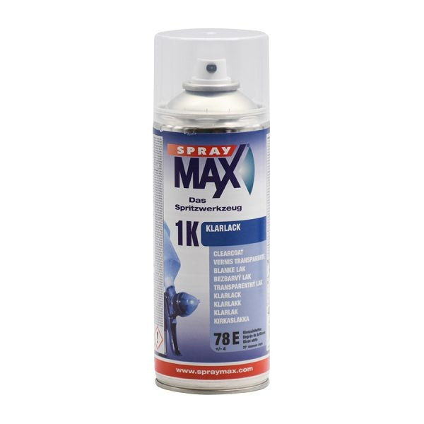 Trasparente spray monocomponente SprayMax 1K per la finitura professionale di auto e moto