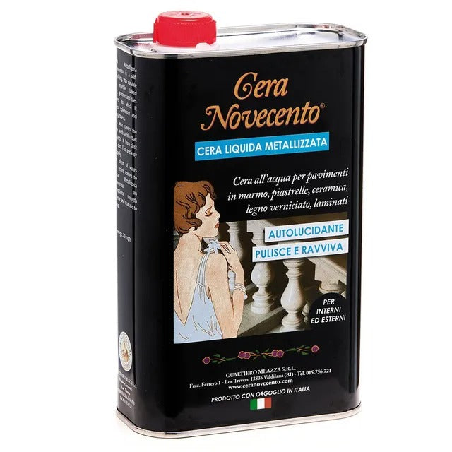 Cera metallizzata Novecento per dare splendore e protezione a superfici di ogni tipo
