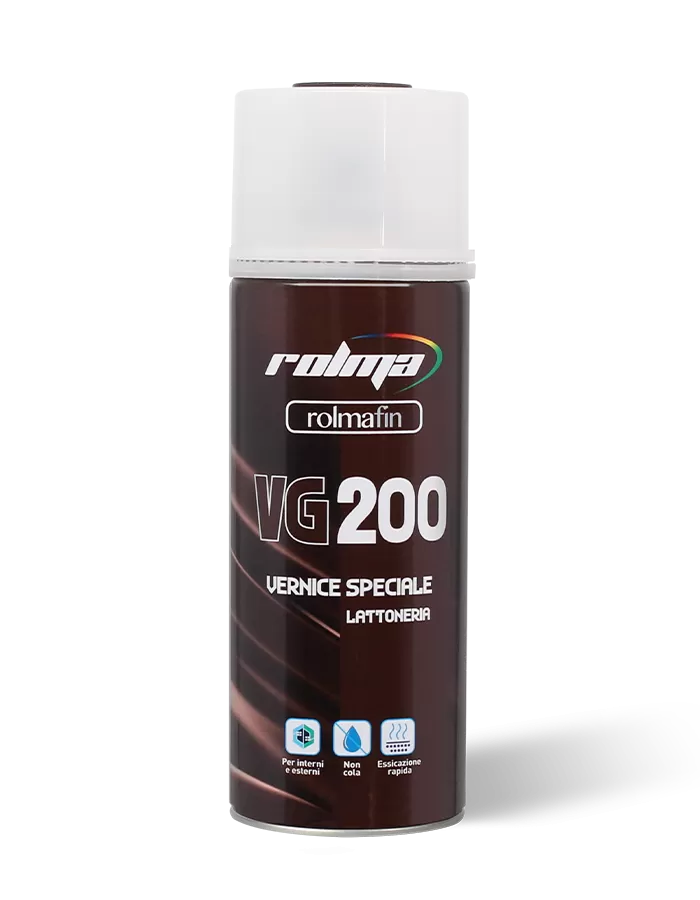 Vernice spray semilucida Rolma VG per la verniciatura di lattoneria e profili metallici — immagine 1 di 2