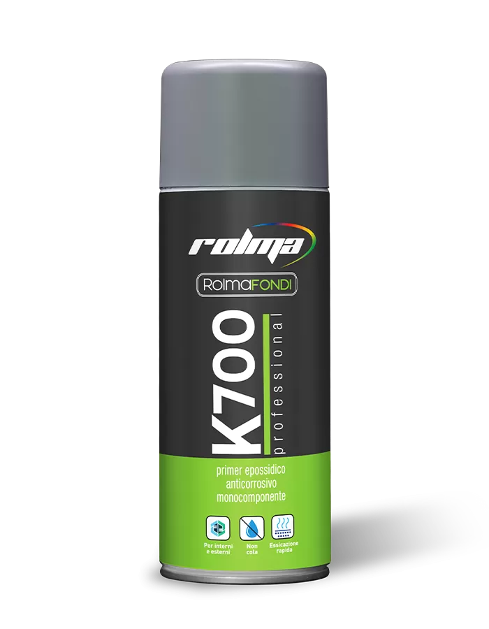 Primer epossidico spray anticorrosivo monocomponente Rolma K700 per lamiere nude