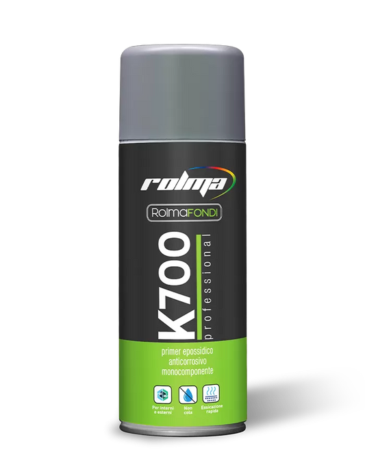 Primer epossidico spray anticorrosivo monocomponente Rolma K700 per lamiere nude