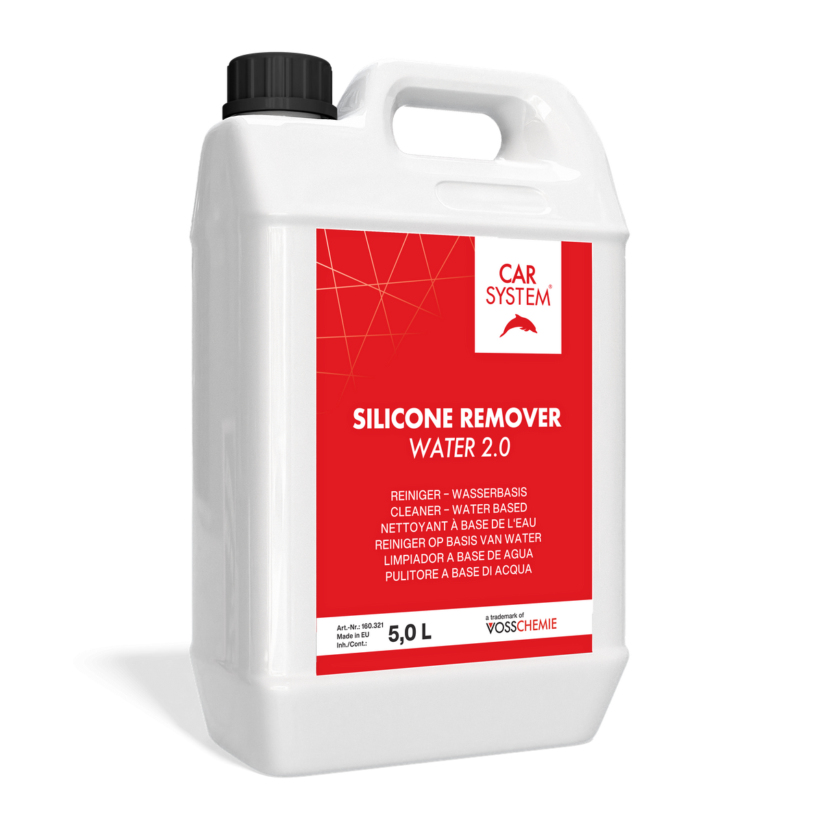 Rimuovi silicone ecologico a base acquosa Car System Silicone Remover Water 2.0