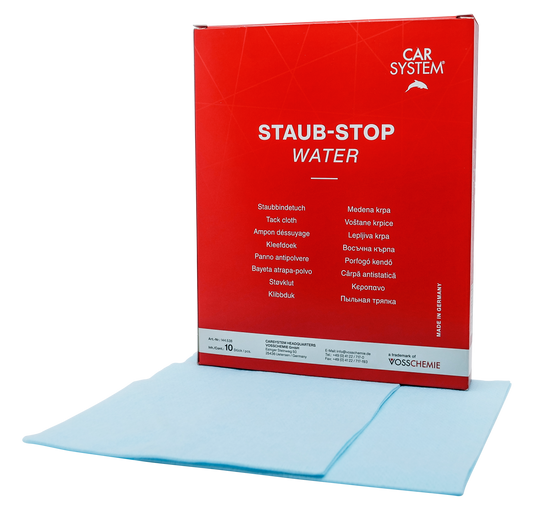 Panno antipolvere Car System Staub Stop Water specifico per le vernici all'acqua — immagine 1 di 2