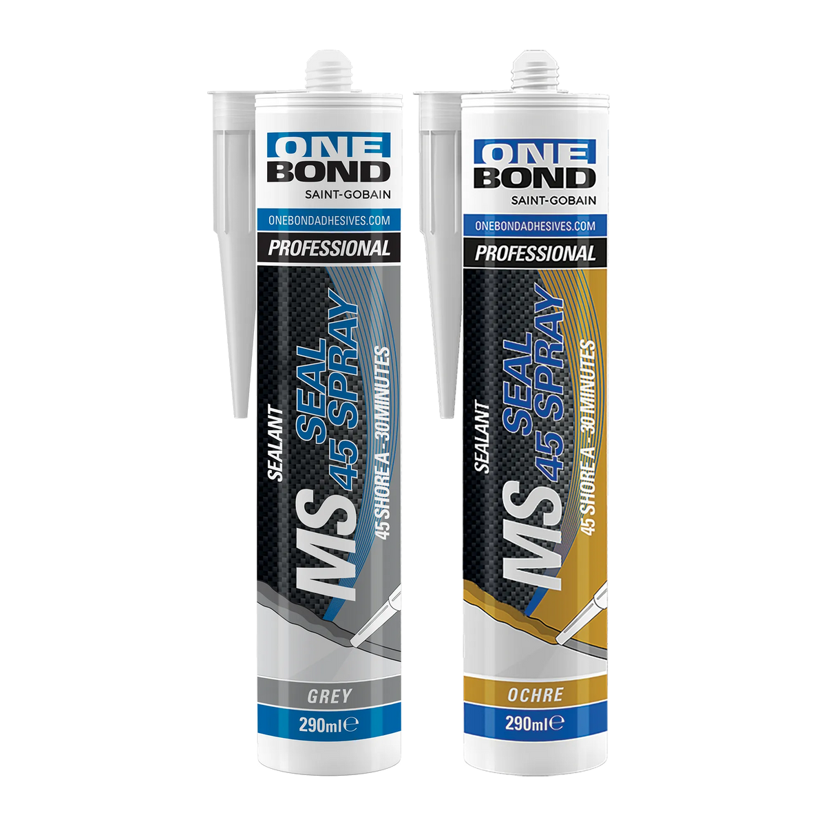 Sigillante ibrido spruzzabile One Bond MS Seal 45 da 290 ml per giunzioni e lamiere di carrozzeria