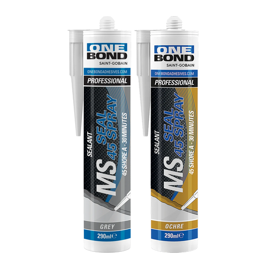 Sigillante ibrido spruzzabile One Bond MS Seal 45 da 290 ml per giunzioni e lamiere di carrozzeria