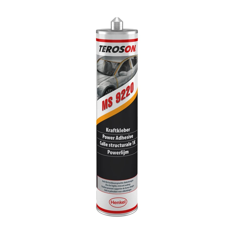 Sigillante monocomponente nero Teroson MS 9220 per la sigillatura elastica di giunti e lamiere