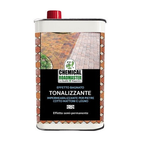 Tonalizzante Chemical Roadmaster con effetto bagnato, impermeabile e duraturo, per pietre e cotto