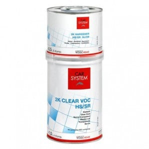 Trasparente acrilico Car System 2K Clear VOC HS-SR ad alte prestazioni per carrozzeria